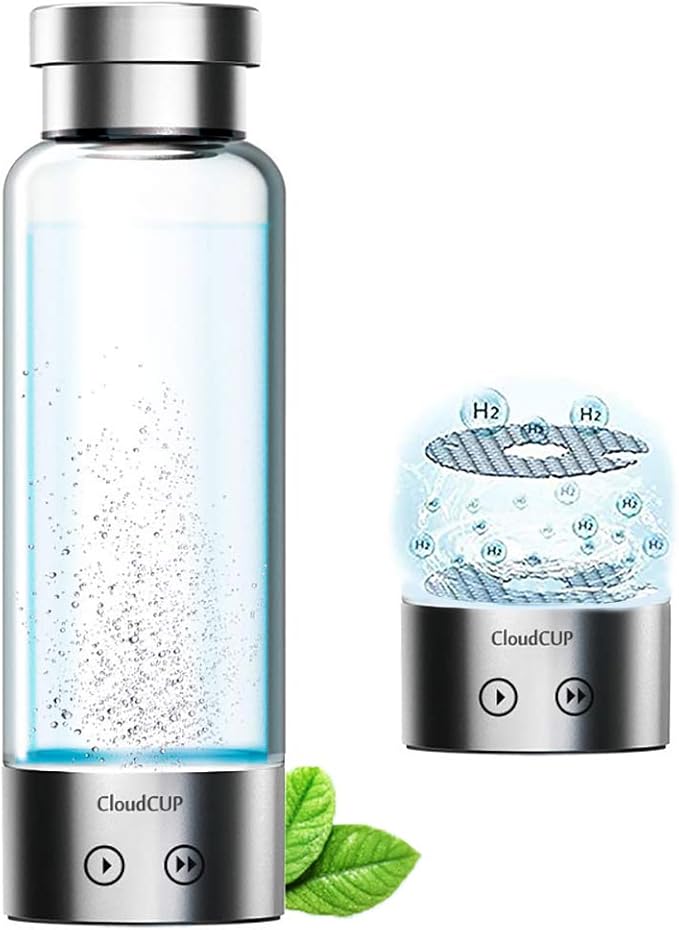 Hydrogen Alkaline Water Bottle Machine Maker Hydrogen Water Generator Ionizer with SPE and PEM Technology,US Membrane Make Hydrogen Content up to 800-1300 PPB
