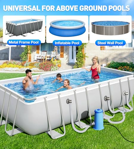 1000 GPH Pool Filter Pump for Above Ground Pools