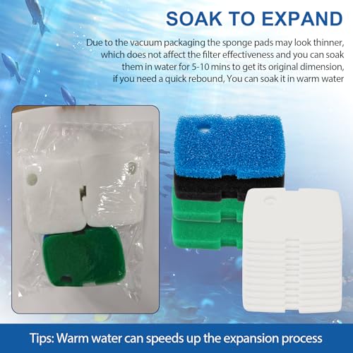 Replacement Canister Filter Pads Replacement for Cascade 700 (16 Count)