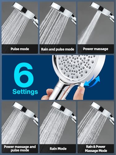 Filtered Shower Head with Handheld