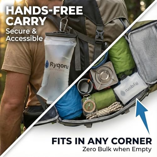 2L Collapsible Water Bag