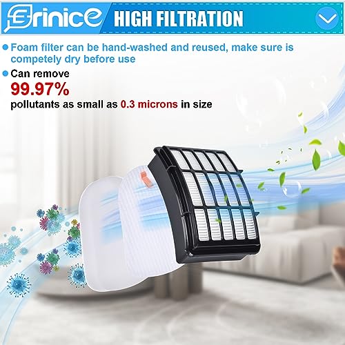 Filter Brush Roller Kit for Shark Navigator Lift Away Vacuum NV350