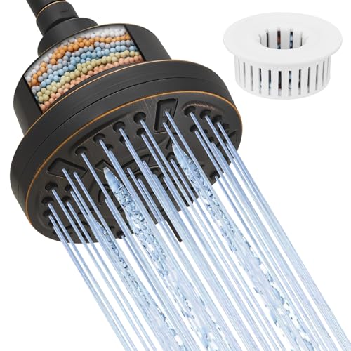 High Pressure Shower Filter Head Oil Rubbed Bronze Fixed Shower Head