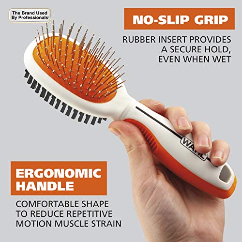 Premium Pet Double Sided Medium Pin Bristle Brush