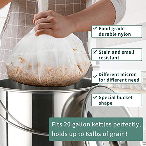 CONIE Nylon Straining Brew Bag for Beer & Wine Making