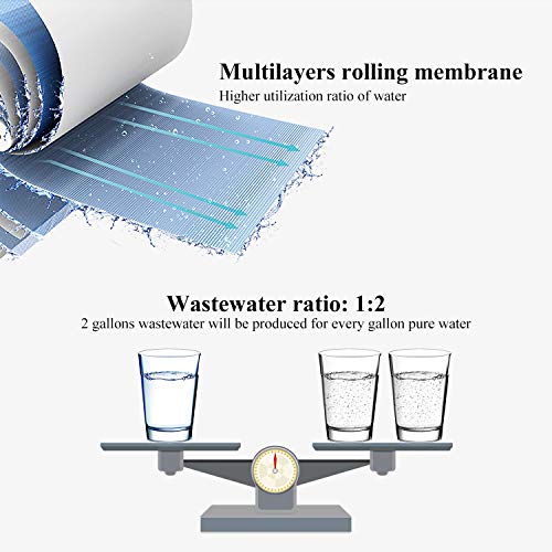 150 GPD Reverse Osmosis Membrane (2 Count)