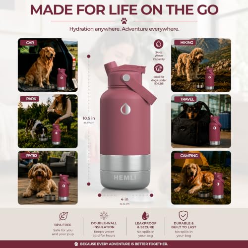 32 oz. Dog Water Bottle