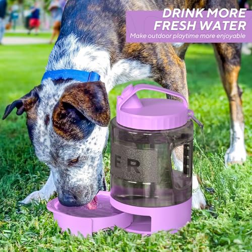 Dog Water Bottle Portable Travel (77 Fl Oz)