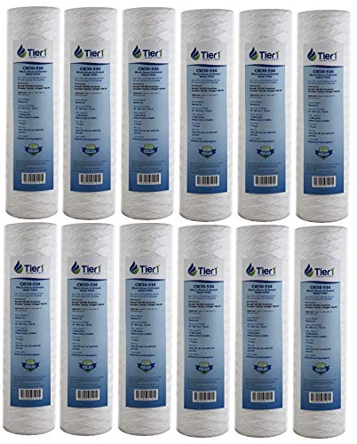 30 Micron 2.5" × 10" Whole House Sediment Water Filter (12 Count)