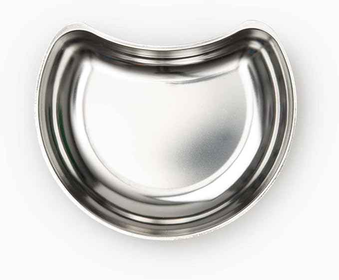Catit PIXI Smart Feeder Replacement Stainless Steel Bowl – Durable Dishwasher-Safe Cat Food Dish – Compatible with Catit PIXI Smart Cat Feeder – Hygienic, Rust-Resistant & Easy to Clean