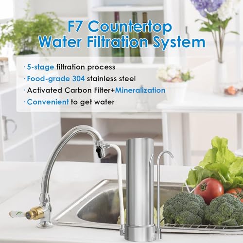 F7 Countertop Water Filter System