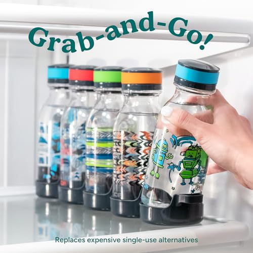 WaterWeek Refillable Water Bottles (5 Count)