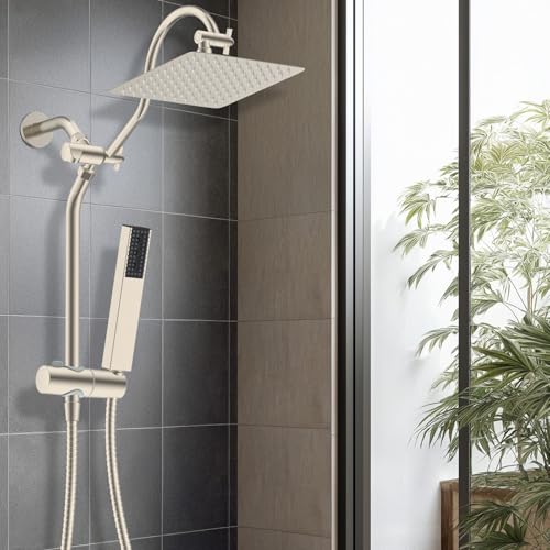 10'' Rainfall Showerhead with 4