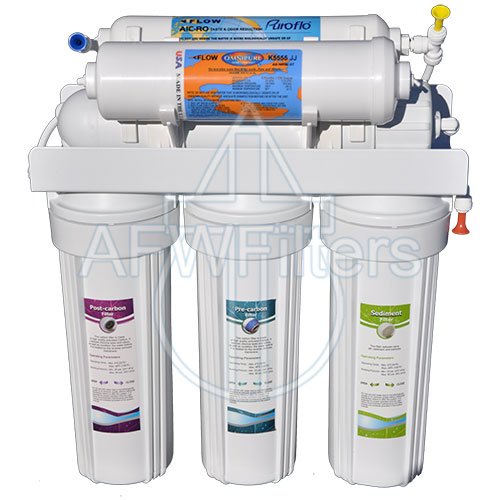 6 Stage Zoi Delta Reverse Osmosis Water Filter System with DI Filter (100 Count)