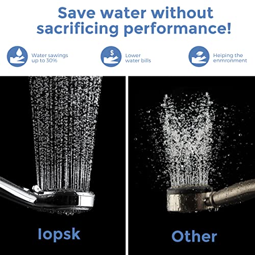 Shower Head with Handheld 7 Spray Combo