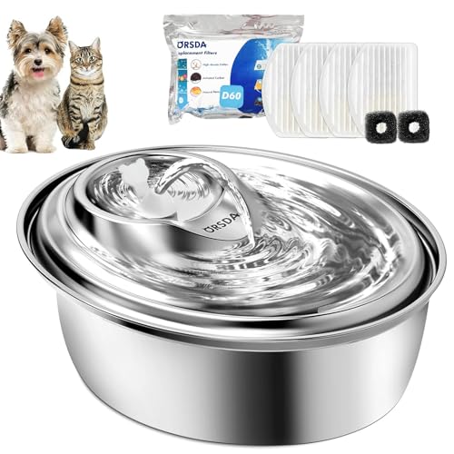 Cat Water Fountain Stainless Steel (100 Fl Oz)