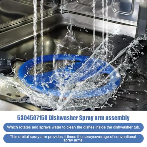 Upgraded 5304507158 Dishwashers Lower Wash Arm Assembly for AP6036393