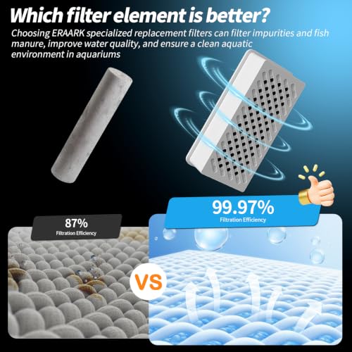 Filter Media Replacement Physical Filter cartridges smart Fish Tank 4