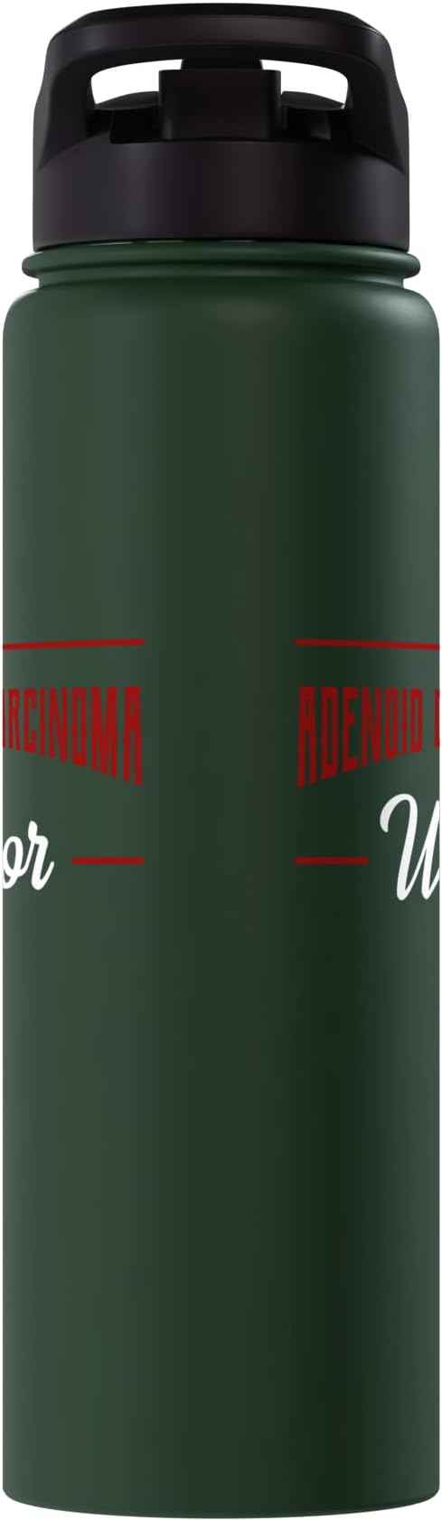 I Am A Warrior Adenoid Cystic Carcinoma ACC Adenoidcystic Stainless Steel Insulated Water Bottle