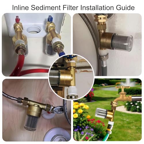 XZ03 Reusable Brass Sediment Filter