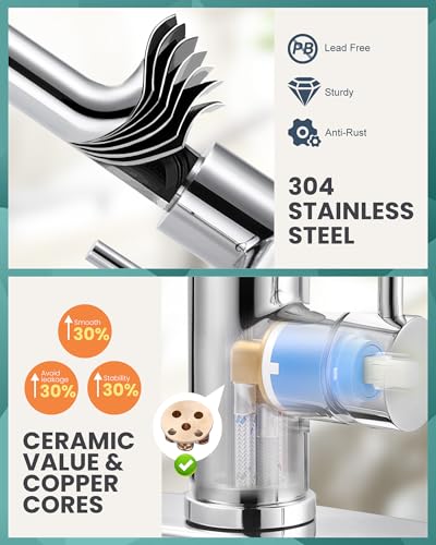 Touchless Kitchen Faucet Stainless Steel