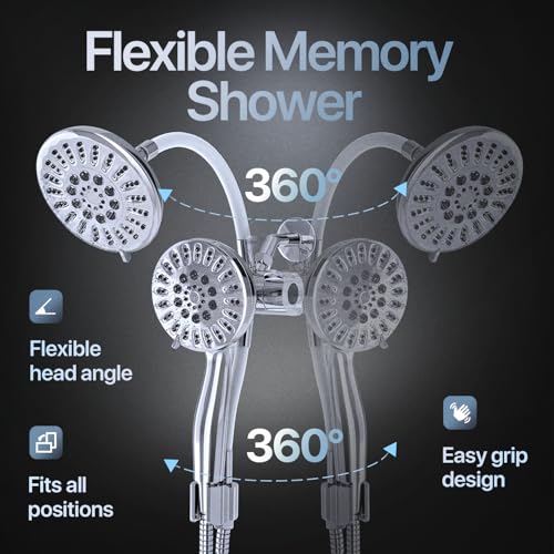 Dual Shower Head Combo