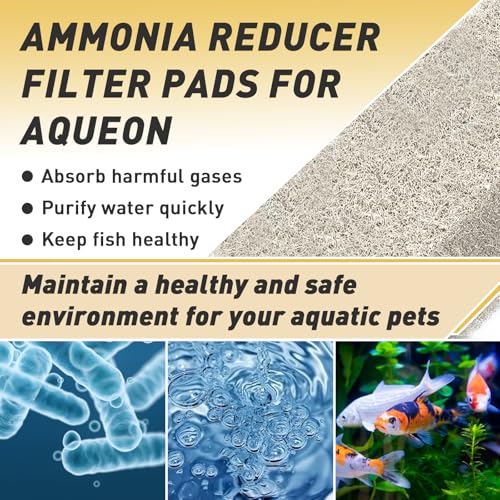 12 Count Ammonia Reducer Filter Pads for Aqueon