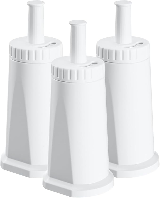 3 Pack Replacement Water Filter for Breville Espresso Machine Barista Pro BES878, Barista Touch Bes880, Oracle Touch BES990, Oracle BES980, Dual Boiler BES920 Bambino ClaroSwiss Sage, BES008WHT0NUC1 - AquaVibe