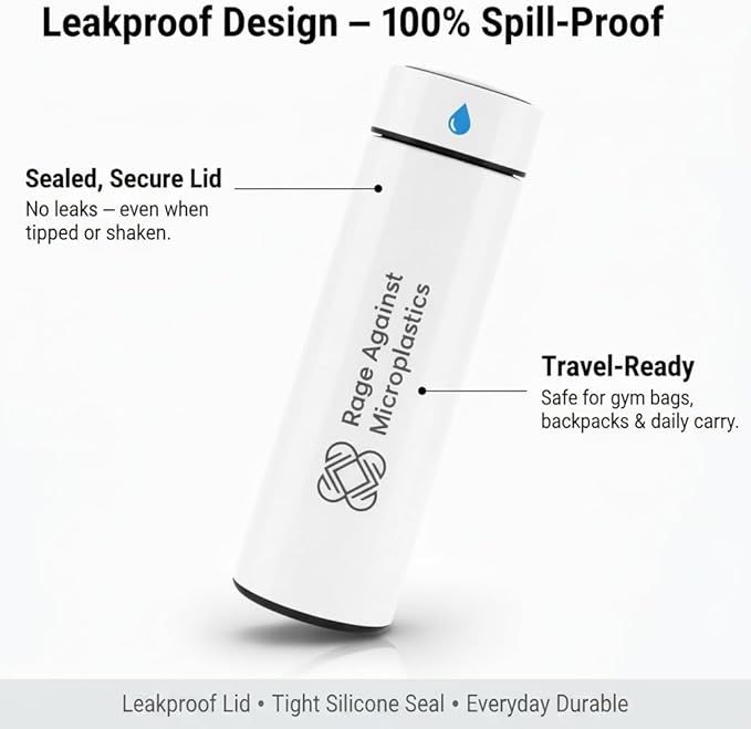 500ml Smart Water Bottle – BPA-Free, Reusable Thermo Bottle with LED Temperature Display – Leakproof, Eco-Friendly, Plastic-Free