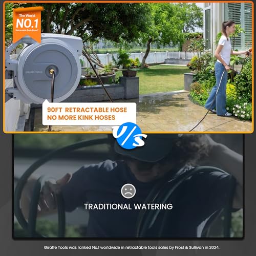 Retractable Garden Hose Reel 5