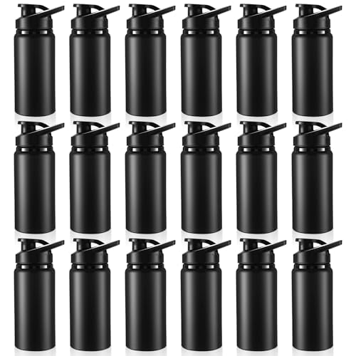 Aluminum Water Bottle Bulk (18 Count)