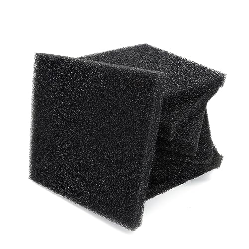 8 Pack Aquarium Filter Foam Bio Sponges Pad 9x9x1 20PPI (4 Count)