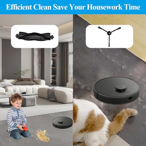 X8 Pro Replacement Parts for Eufy X8Pro Robot Vacuum Series (9 Count)
