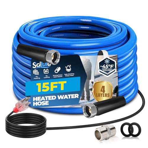 15FT Heated Water Hose for RV