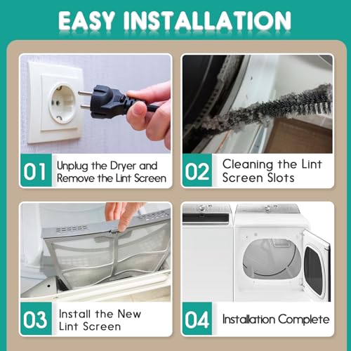 W10859086 Dryer Lint Screen Filter Replacement