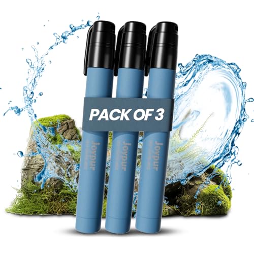 Ultralight Personal Water Filter Straw for Hiking