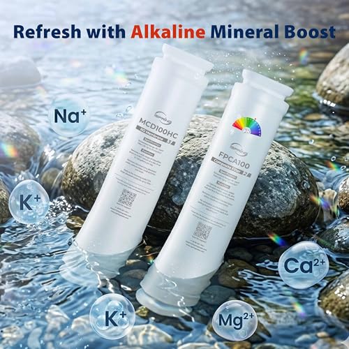 RCD100HCW Alkaline Hot & Cold Countertop Reverse Osmosis System