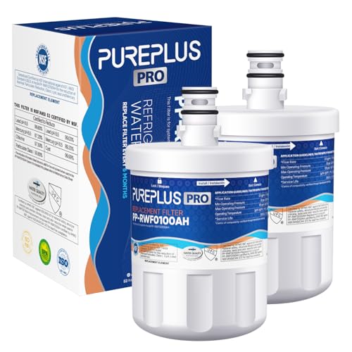 PRO NSF ANSI 53&42 Certified Refrigerator Water Filter Replacement for LG LT500P (2 Count)