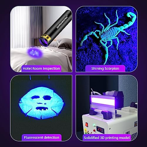 Flashlight UV Black Light 395 NM