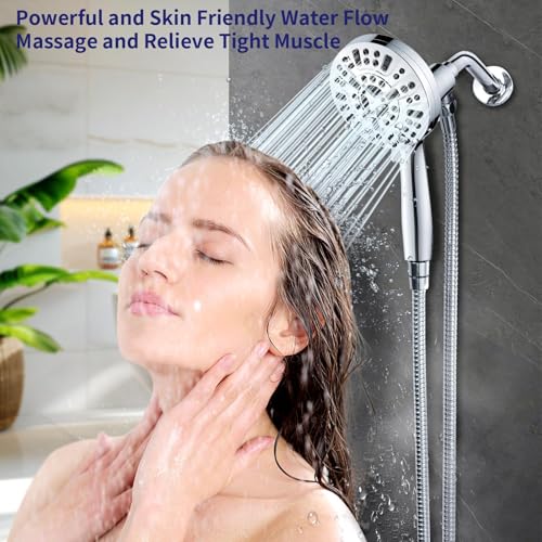Magnetic Handheld Shower Head with Filter