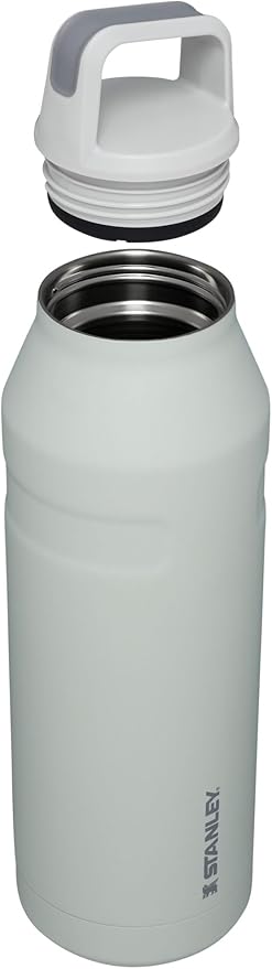 Stanley IceFlow Cap and Carry Water Bottle | Wide Mouth Twist Lid | Lightweight & Leakproof for Travel & Sports | Insulated Stainless Steel | BPA-Free