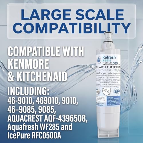 Refresh Refrigerator Water Filter Replacement (3 Count)