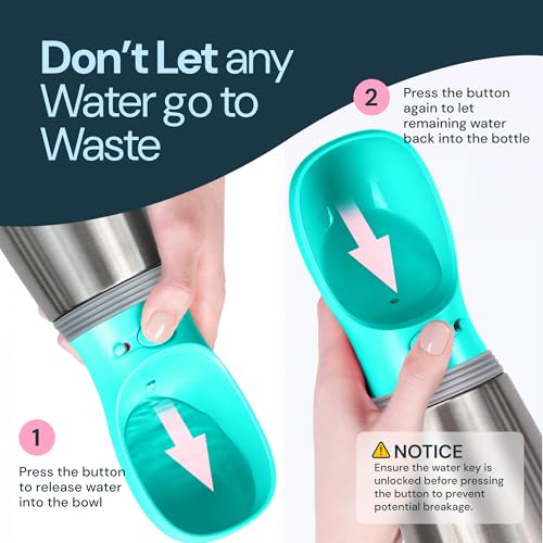 Insulated Dog Water Bottle