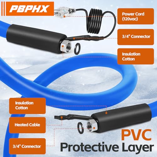 15FT Heated Water Hose for RV