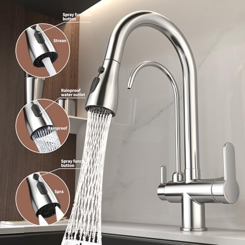 Kitchen Sink Faucet with Pull