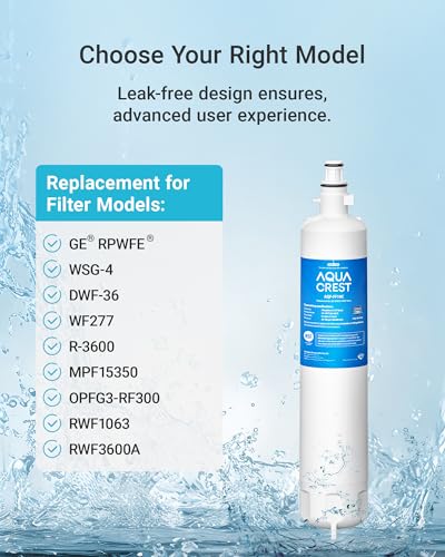 AQF FF19C Water Filter Replacement for GE® RPWFE® (2 Count)