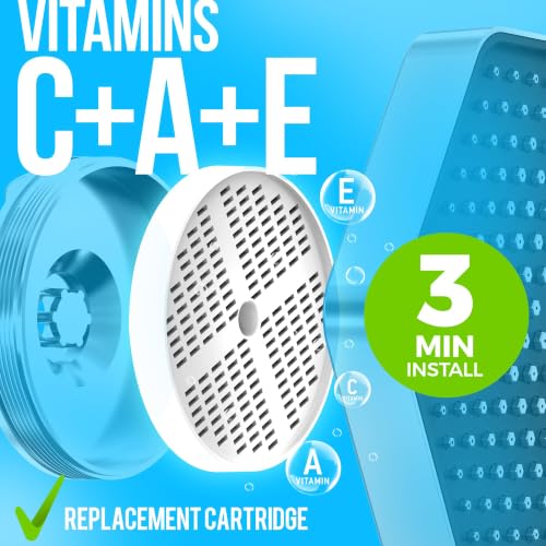 Vitamin C+E+A Replacement Cartridge for Hexagon Shower Head