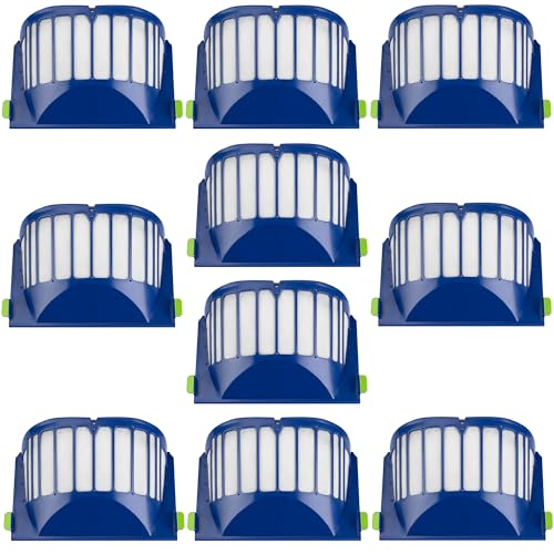 Aero Vac Filter Replacement parts for Roomba 500 & 600 Series (10 Count)