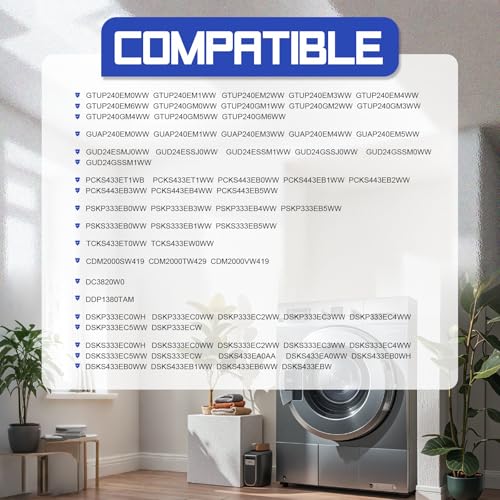 WE22X35337 Lint Screen Cover Grid & Slide Guide Assembly for GE Hotpoint