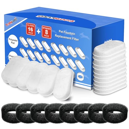 Official Tomxcute Cat Water Fountain Replacement Filters